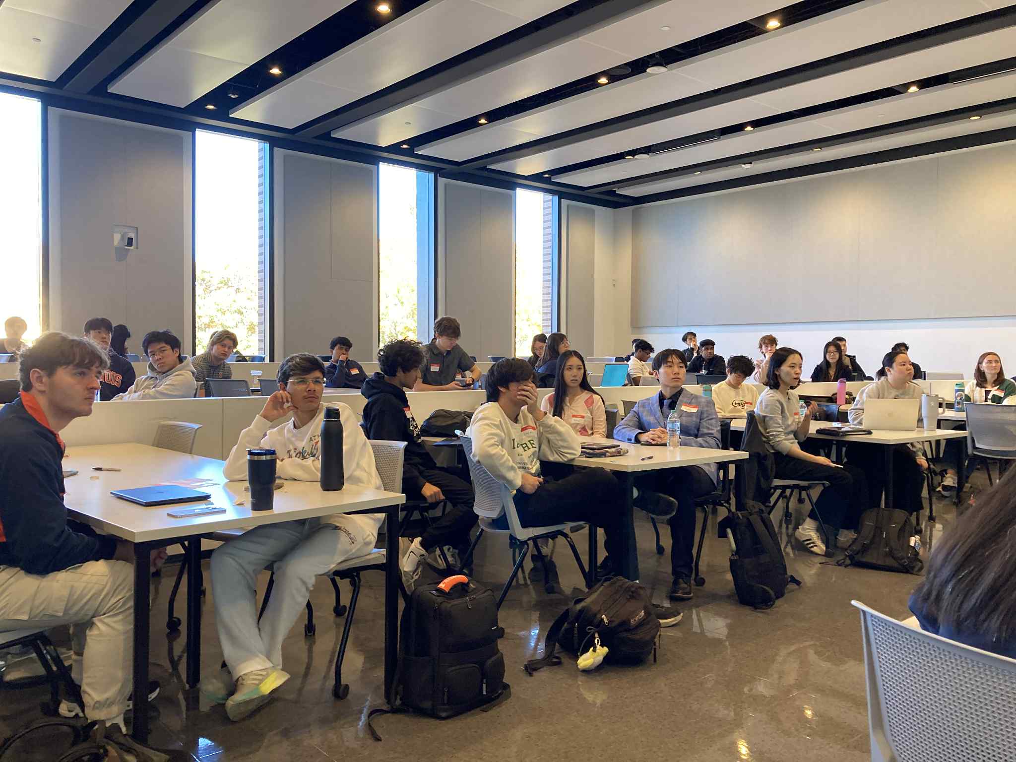 Student in a car with thumbs up