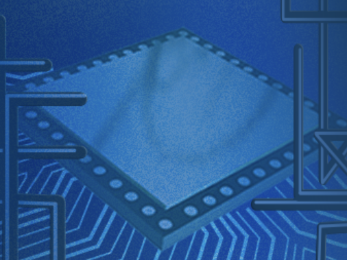 Semiconductor chip image