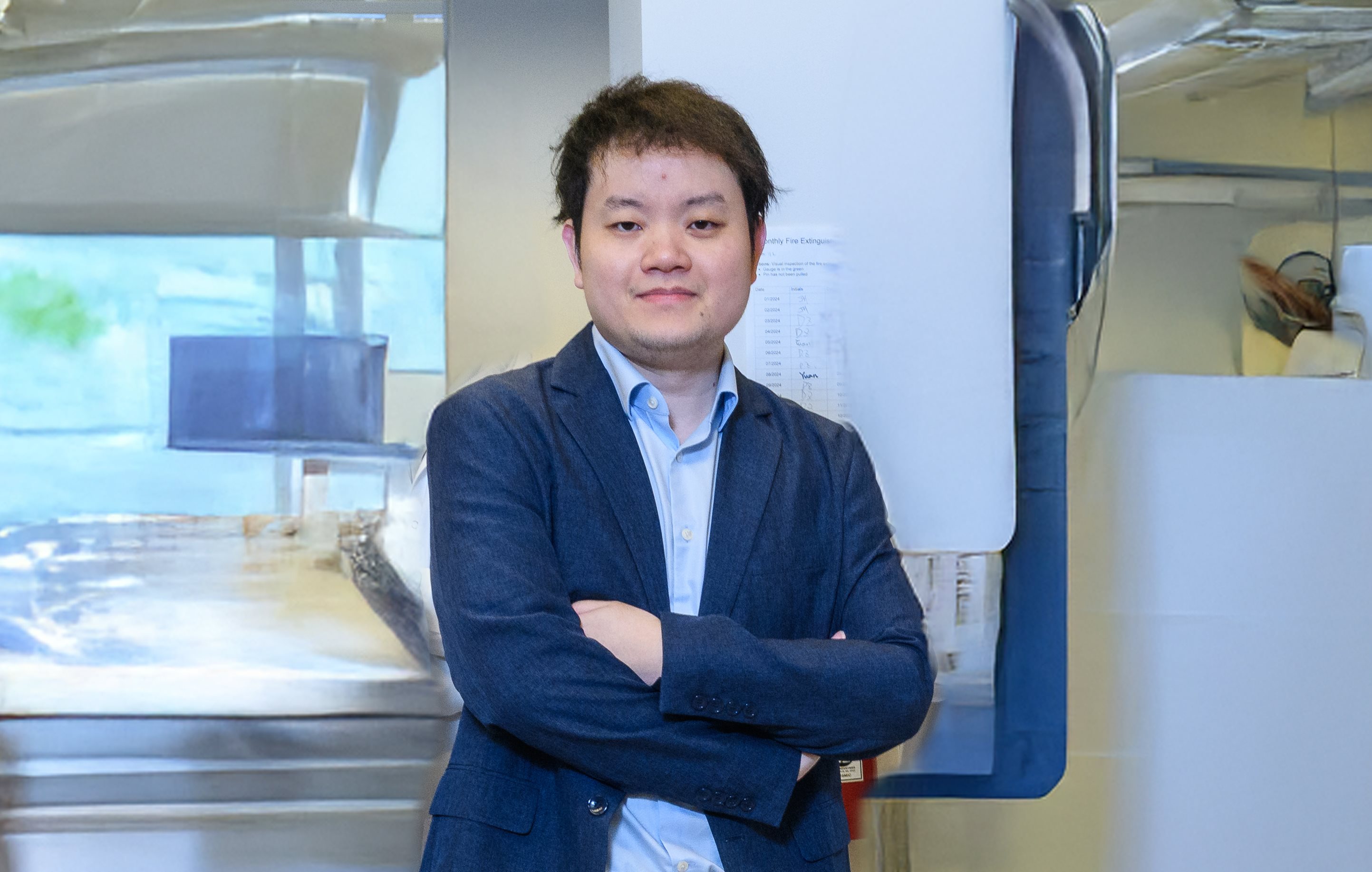 Pictured: Associate Professor Hua Wang