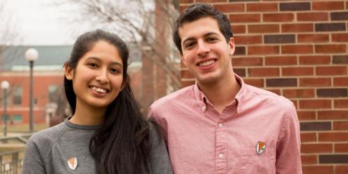 Priya Bharath and Talen Sehgal