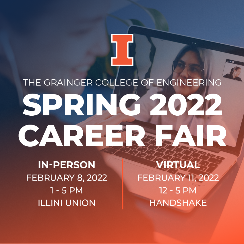 Spring 2022 Career Fair Materials Science & Engineering UIUC