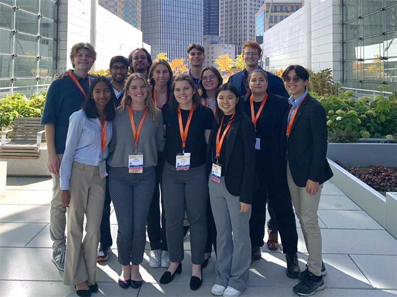 Material Advantage and Keramos memebers pose for a photo at the MS&amp;amp;amp;amp;T 2022 Conference in Pittsburgh, Penn.&amp;amp;amp;nbsp;