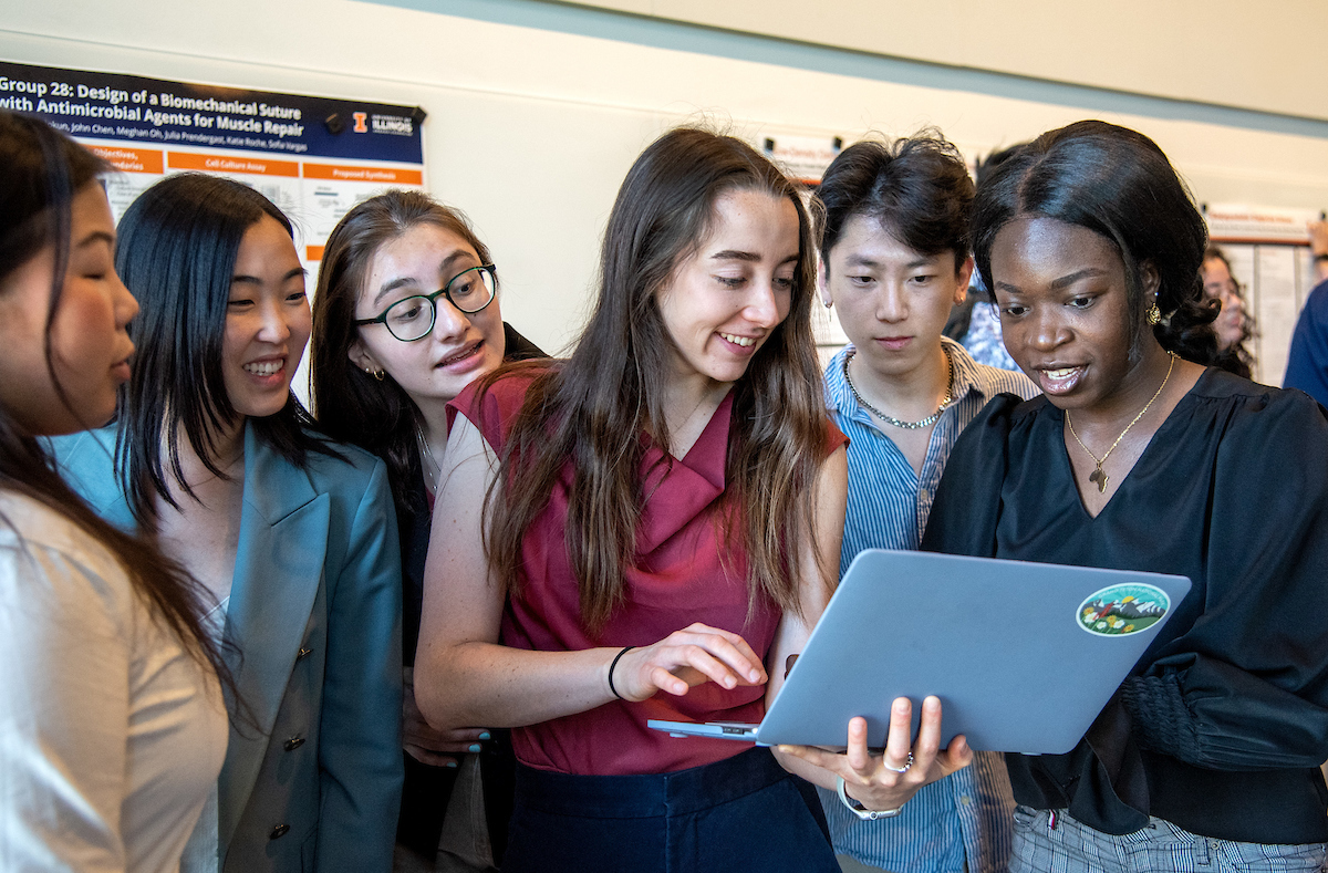 Resounding confidence Seniors flex their materials science knowhow